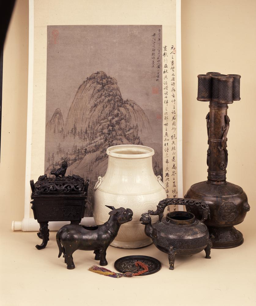 图片[1]-vase; ding BM-1936-1012.179-China Archive